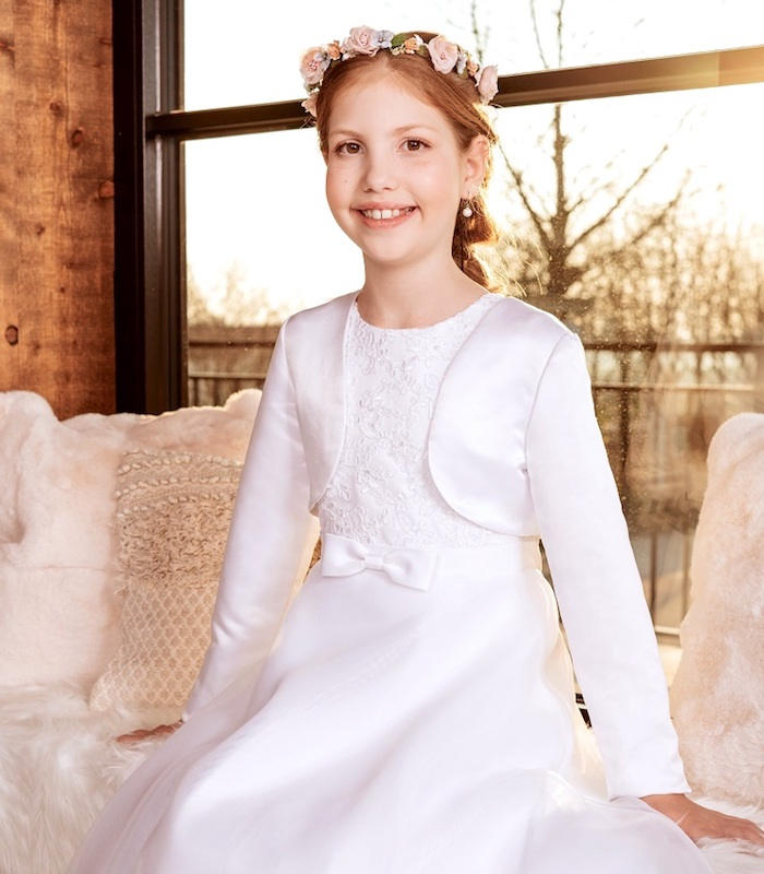 Communion lace bolero hot sale